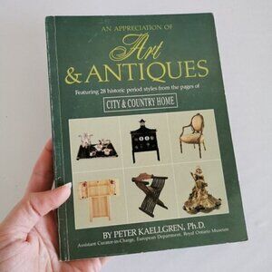 1990 An Appreciation of Art & Antiques Book, Peter Kaellgren City & Country Home